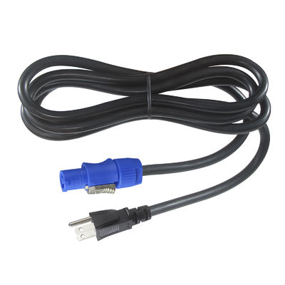 SJT SJTW 와이어 연장 3Pin 미국 전원 전구 3M US에서 PowerCON 커넥터와 함께