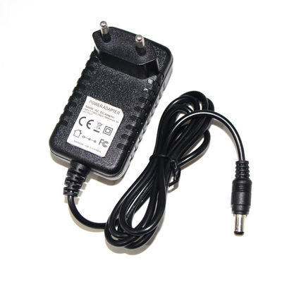 흰색 1m 24AWG 12W 벽 충전기 Kc 220V 1A 트랜스포머 Ac Dc 5.5*2.1mm 전원 어댑터 12V 2A 24W