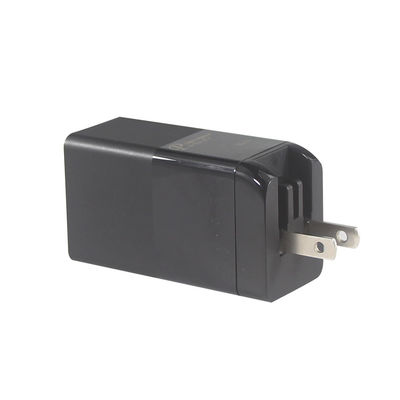 USB-C 및 USB-A 포트 US 플러그와 함께 65W GaN PD 빠른 충전기