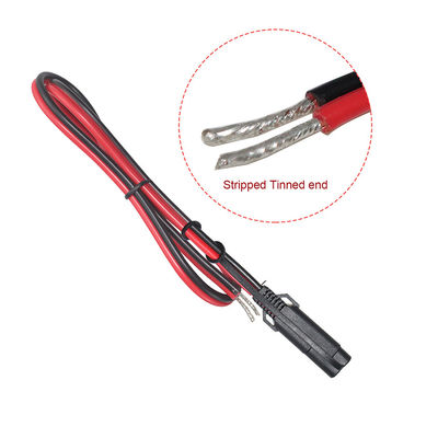 18/16AWG SAE to 주석 처리된 태양광 케이블 12V (산업용)