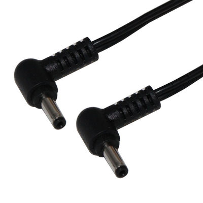 1M/1.2M 22AWG 구리 DC 연장 케이블 90도 직각 잭 5.5*2.5mm