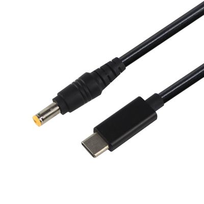 20V 15V 9V 5V PD 충전 케이블 USB 유형 C 3.1 DC 남성 5521 5525mm 커넥터