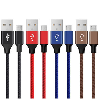 초고속 데이터 및 충전 V8 마이크로 USB 케이블 1m 1.2m 흑/백 휴대 전화