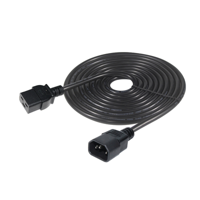 IEC C19에서 C14 전력 케이블 18-14AWG PVC 자켓